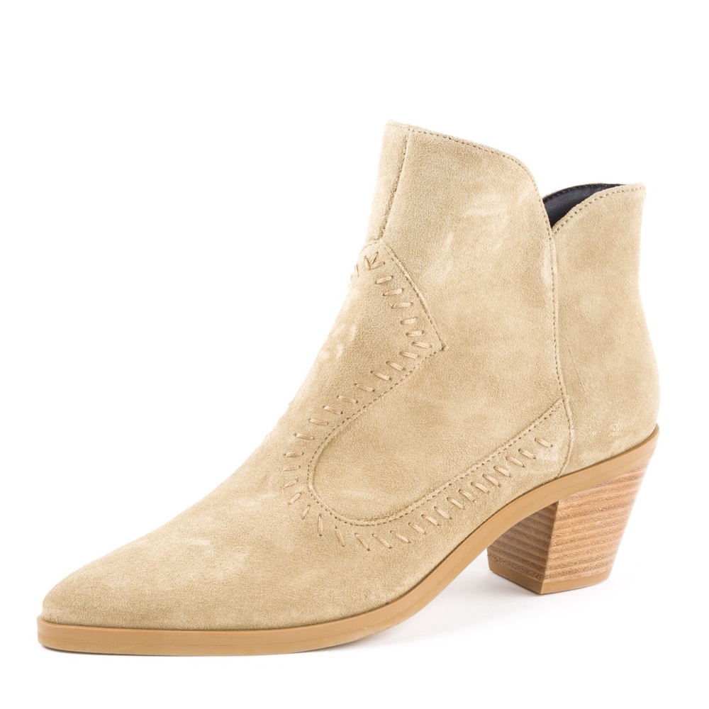 REBECCA MINKOFF Women's 6.5 Lulu Suede Ankle Boots